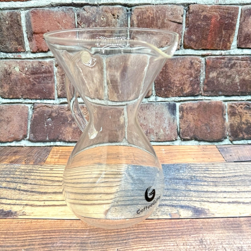 Coffee Gator Glass Pour Over Coffee Maker Carafe Replacement 6‎ cup